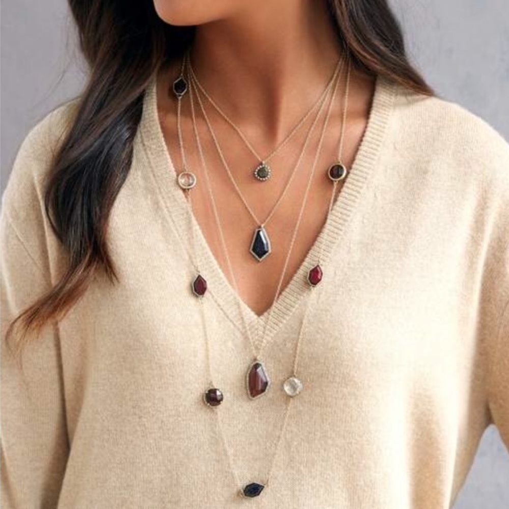 Chloe + Isabel Rebel Long Station Necklace